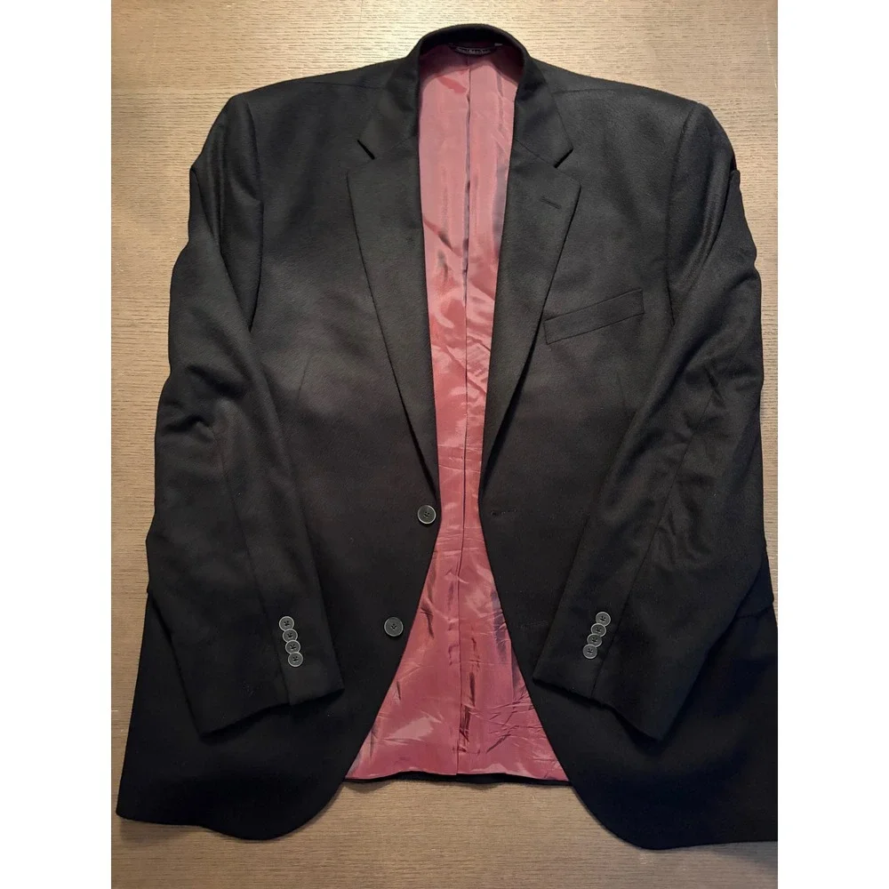 Mens Two Button Saks Fifth Avenue Cashmere Blazer   -44R